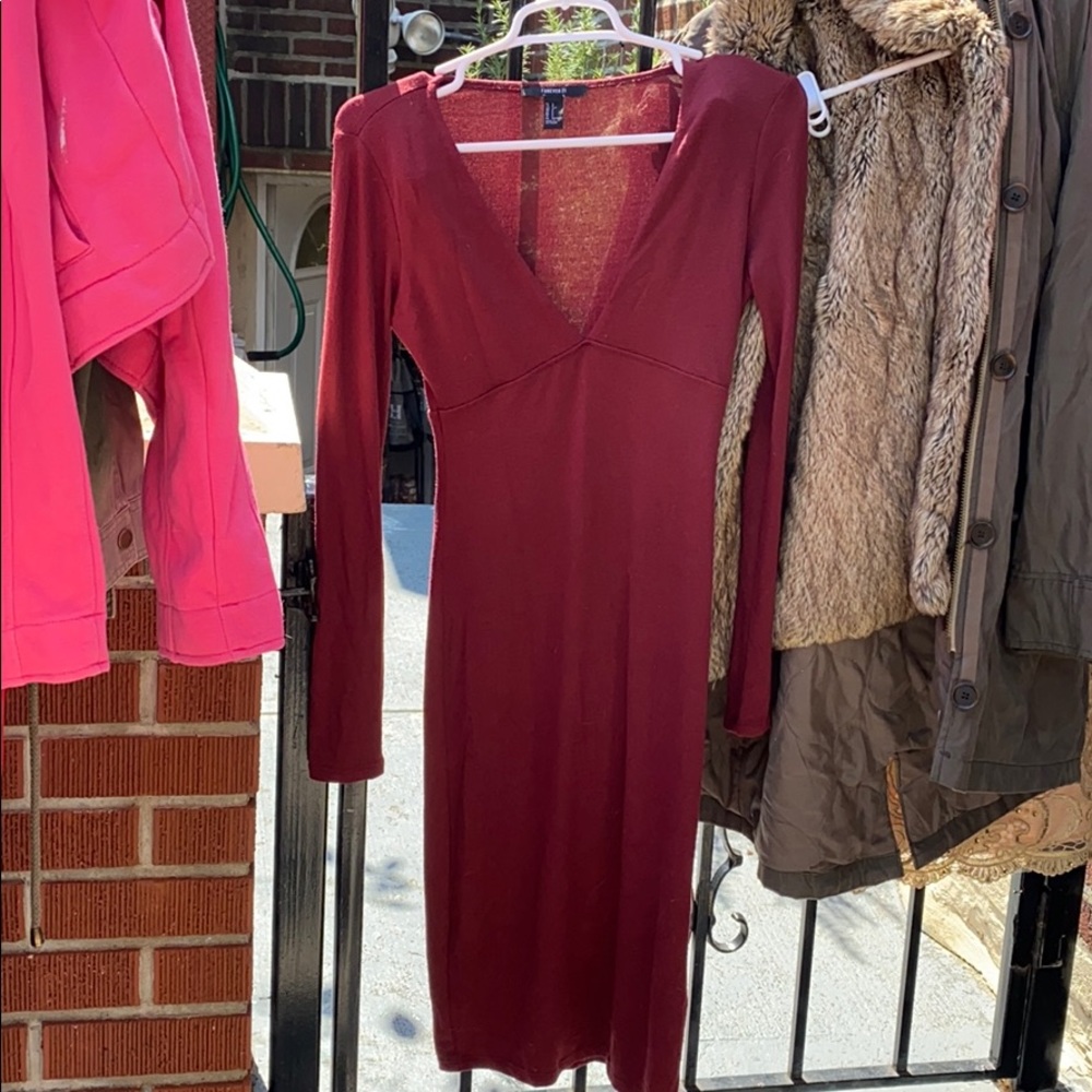 Red dress